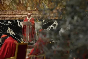 Pope Francis celebrates Palm Sunday Mass at St. Peter’s Basilica March 28, 2021